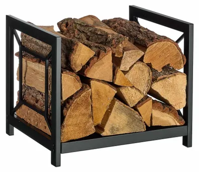 Produktbild von Brennholzregal, platzsparendes Design aus Eisen
