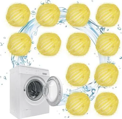 Immagine prodotto di Filtro per peli per schiuma di sapone nelle lavatrici - Giallo