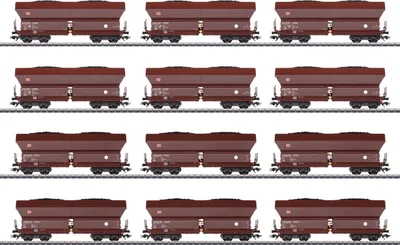 Produktbild von Märklin 46670 H0 12er-Wagen-Set Falder NS 182 der DB AG