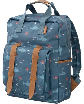 Produktbild von Fresk Haifischrucksack Blau Kinder Blau One Size