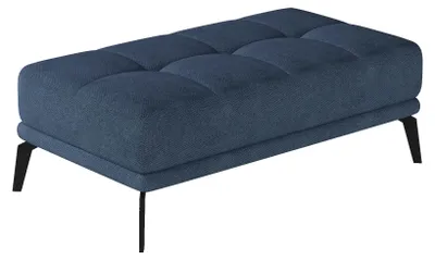 Obrázok produktu pre Štýlový taburet ZINARA - tmavomodrý