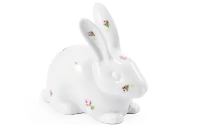 Image de Figurine de lapin en porcelaine, RoseLine, Leander, 1