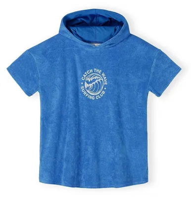 Produktbild von Minoti Strandkleider Baumwolle Kapuze Blau Gr. 98 116 für Jungen