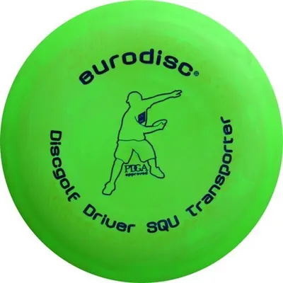 Produktbild von Discgolf Scheibe Eurodisc Discgolf driver standaard Green EDDGSQGRTP Grün 23 cm