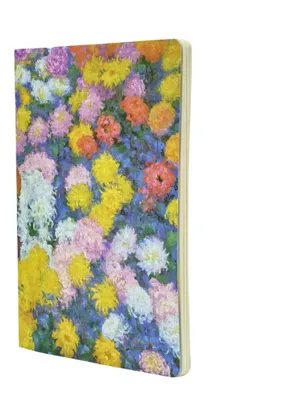 Produktbild von Monet's Chrysanthemums A4 Dot-Grid Cahier