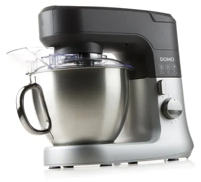 Immagine prodotto di Robot pasticceria multifunzione 4,5l 1000w nero/acciaio inox Domo DO9182KR