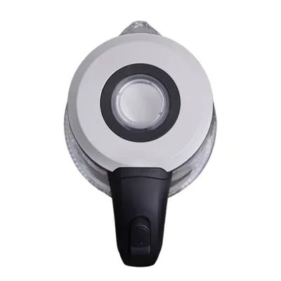 Produktbild von Camry CR 1251 Schnurloser Wasserkocher, Glasgehäuse, 1,7 l FÃ1/4llmenge, 2000 Watt, 360° Sockel, Trockengehschutz, Kalkfilter, Abschaltautomatik