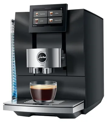 Produktbild von JURA Z10 Obsidian Black (EC) Kaffeevollautomat | 51 Spezialitäten | 5" Touchscreen | P.R.G.2+ | Hot & Cold Brew