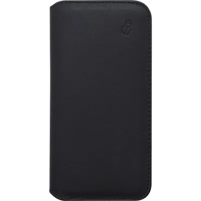 Zdjęcie produktu dla BEETLECASE, Etui na Apple iPhone XR Premium Folio ze skóry z uchwytem na karty, czarne