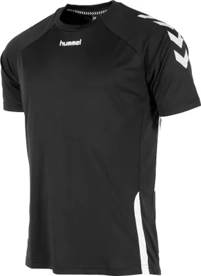 Produktbild von Hummel Authentic T-Shirt Rundhals blau-gelb ClimaTec Polyester Sportshirt