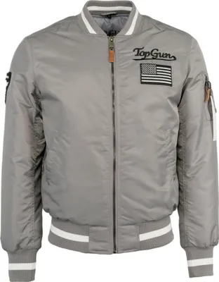 Produktbild von Top Gun Bomberjacke TG20212518 Herren light grey 3XL