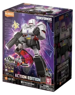 Produktbild von Blokees Transformers Action Edition G1 Megatron-Figur, 237 Teile