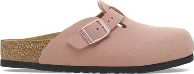 Produktbild von Birkenstock Boston Rosa Lehm schmales Fußbett - Pantoletten - 1029748
