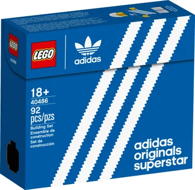 Produktbild von LEGO 40486 adidas Originals Superstar - Exclusives Miniset