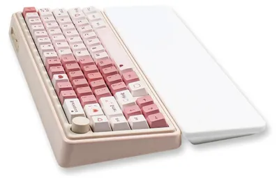 Produktbild von Ergonomische Handgelenkauflage für 75 % Tastaturen, 32,5 cm, Silikon, rutschfest