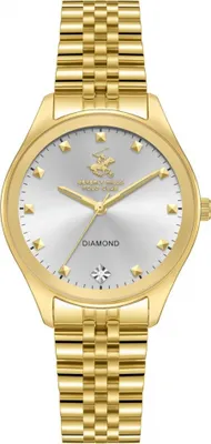 Produktbild von Damenarmbanduhr BEVERLY HILLS BP3657C.130 in Gold mit Diamanten