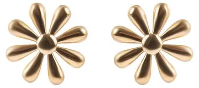 Obrázok produktu pre Pozlátené náušnice Flowers Xeloria EWE250372G