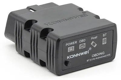 Obrázok produktu pre Nástroj na skenovanie a diagnostiku automobilov, KONNWEI KW902, Mini ELM327, Bluetooth 5.0, OBD2, Kompatibilný s Androidom a Windows PC, Čierna