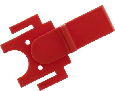 Produktbild von Simson Zündschlossabdeckung, rot - zum Armaturenträger S53, S83 C, CX