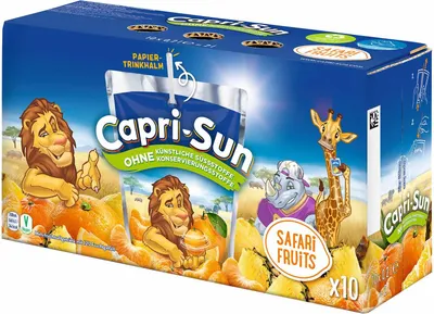 Image de Capri-Sun 135880003 Safari 10 pièces x 0,2 l