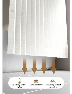 Obrázek produktu pro Zatemňovací závěs, skládací, magnetický, bílý, rozměry 240 x 200 cm