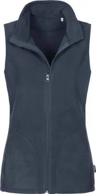 Produktbild von Stedman ST5110 | Active Fleece Vest / Damen Fleeceweste / Bodywarmer - Farbe: Blue Midnight - Größe: L