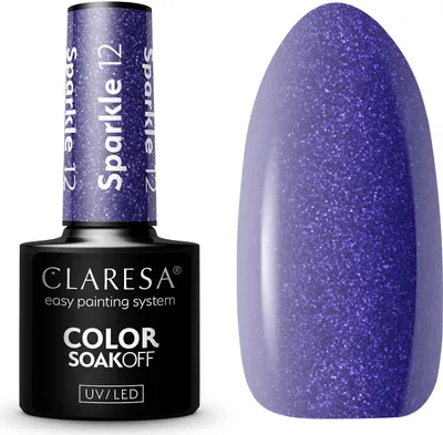 Zdjęcie produktu dla CLARESA Lakier hybrydowy SPARKLE 12 -5g
