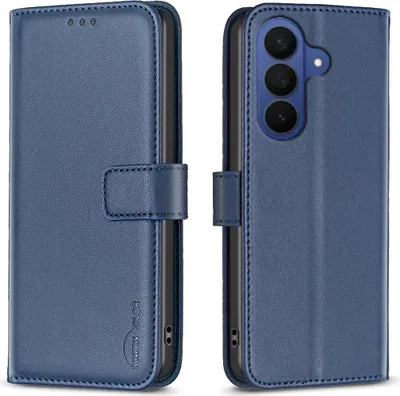 Produktbild von Samsung Galaxy A57 Hülle - BINFEN Klapphülle - Blau