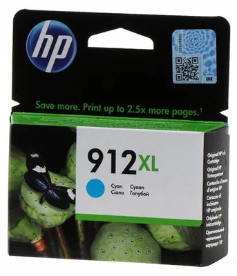 Obrázok produktu pre Atrament HP 3YL81AE 912XL azúrovej farby