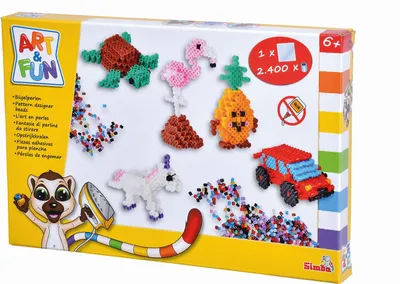 Produktbild von Art und Fun Bügelperlen 3D