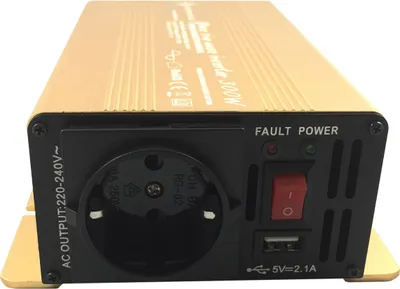 Produktbild von Spannungswandler 12V 230V Gold Reiner Sinus Wechselrichter : 300 W