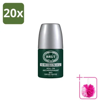 Produktbild von 20 x Brut Original Deodorant Roll-on - 50 ml - Sparpackung - 20 Stücke