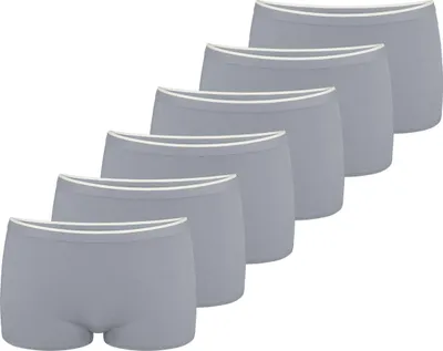 Produktbild von sloggi 6er Pack GO Sense Short Slip Moderner und bequemer Short Slip, Super weich und komfortabel, Mit kleinem Heatseal Markenschriftzug über dem Beinabschluss