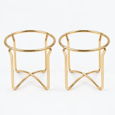 Produktbild von 2er-Set make up Schwammhalter (gold)