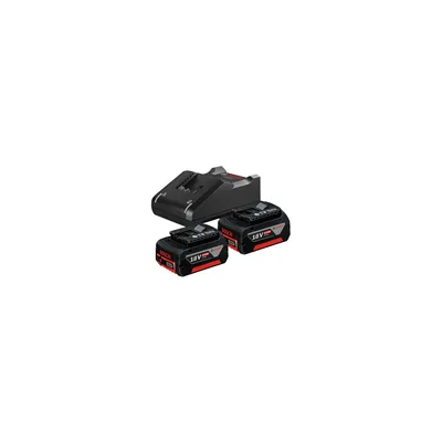 Zdjęcie produktu dla Bosch 1 600 A01 9S0, Zestaw bateria i ładowarka, Litowo-jonowa (Li-Ion), 4 Ah, 18 V, Bosch, Czarny