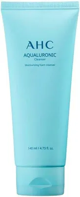 Produktbild von AHC Hydrating Aqualuronic Gesichtsreiniger, koreanische Hautpflege, 140 ml