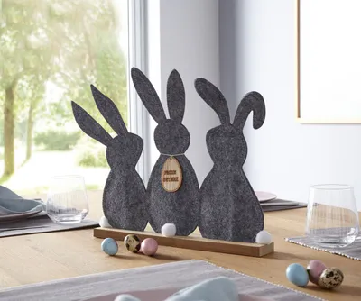 Image de Lapins en feutre "Bommel