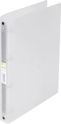 Produktbild von Q-CONNECT - Q-CONNECT Ringbuch, PP, 4 Ringe, 25 mm, transparent