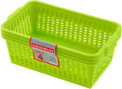 Immagine prodotto di Cestino in plastica 4KS, 25X14, 5X10, 5 CM - mix di varianti o colori
