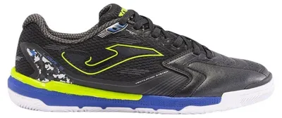 Imagen del producto de Joma - Zapatillas para hombre "Liga 5", de cuero, modelo PP6243 (talla 39,5 EU) (negro/azul/amarillo)