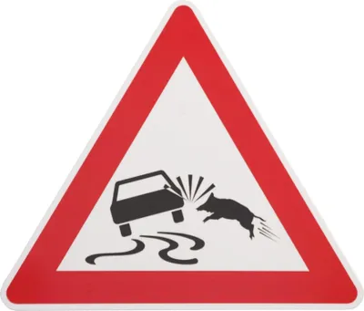 Produktbild von ORIGINAL VERKEHRSSCHILD 101 mit Sonder Symbole ACHTUNG UNFALLGEFAHR WILDSCHWEINE Verkehrszeichen Schild Warnschild Wildsauschild Schilder Gefahrenstelle Wildschwein Aufprallgefahr Wildwechsel