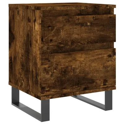 Obrázek produktu pro vidaXL Noční stolek Smoked Oak 40x35x50 cm výrobek ze dřeva