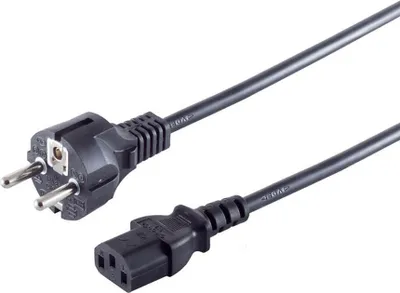 Zdjęcie produktu dla S/CONN maximum connectivity 60006, 1,8 m, CEE 7/7, C13 panel, 230 V