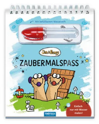 Obrázek produktu pro Trötsch Jan & Henry Kouzelné omalovánky s vodovou tužkou