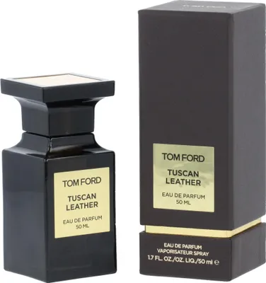 Produktbild von TOM FORD Tuscan Leather, Unisex, 50 ml, Alcohol Denat., Fragrance (Parfum), Water\Aqua\Eau, Tocopherol, Linalool, Limonene, Methyl...