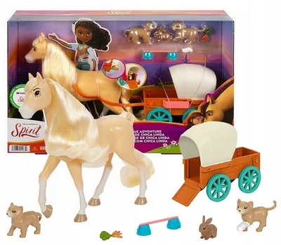 Obrázek produktu pro Mattel Mustang Spirit of Freedom Horse Chica Linda HCH51