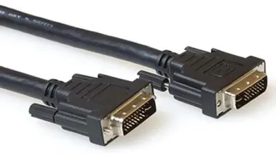 Obrázok produktu pre ACT AK3953, 1,5 m, DVI-I, DVI-I, Samec, Samec, Čierna