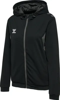 Produktbild von hummel hmlAUTHENTIC PL ZIP HOODIE WOM BLACK BLACK S