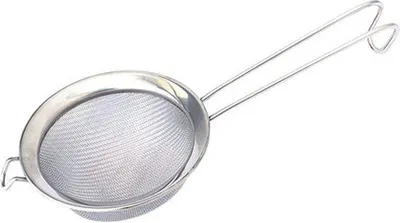 Obrázok produktu pre de Buyer 3242.10N, sito z nehrdzavejúcej ocele, gáza z nehrdzavejúcej ocele, úzkostenné, priemer 10 cm