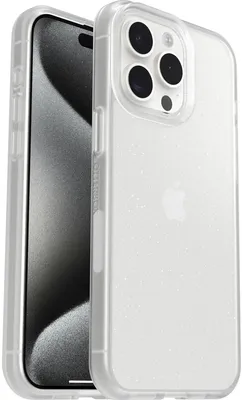 Produktbild von OtterBox React iPhone 15 Pro Max Stardust - clear